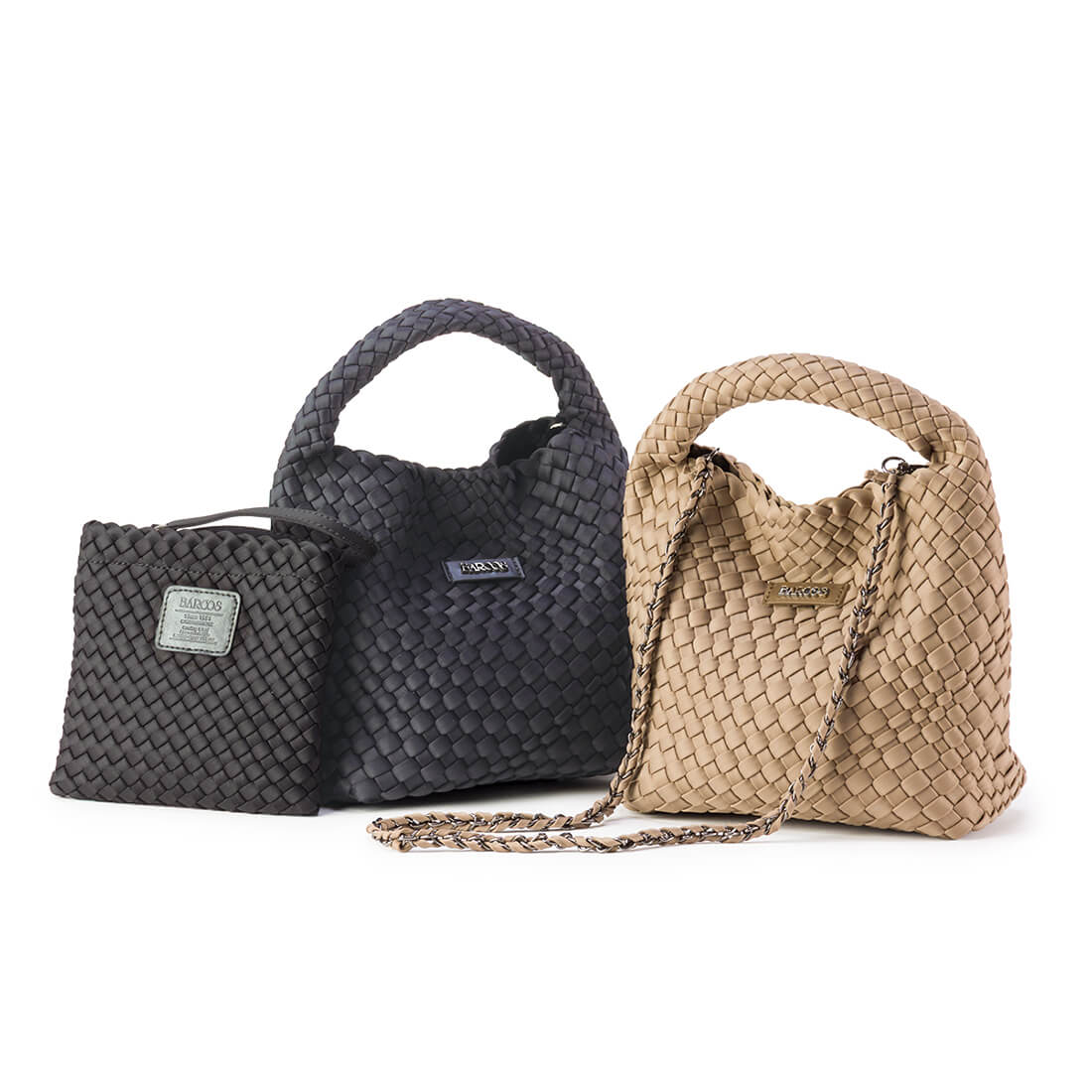 単色カラーメッシュ1本手トートバッグ（小サイズ）