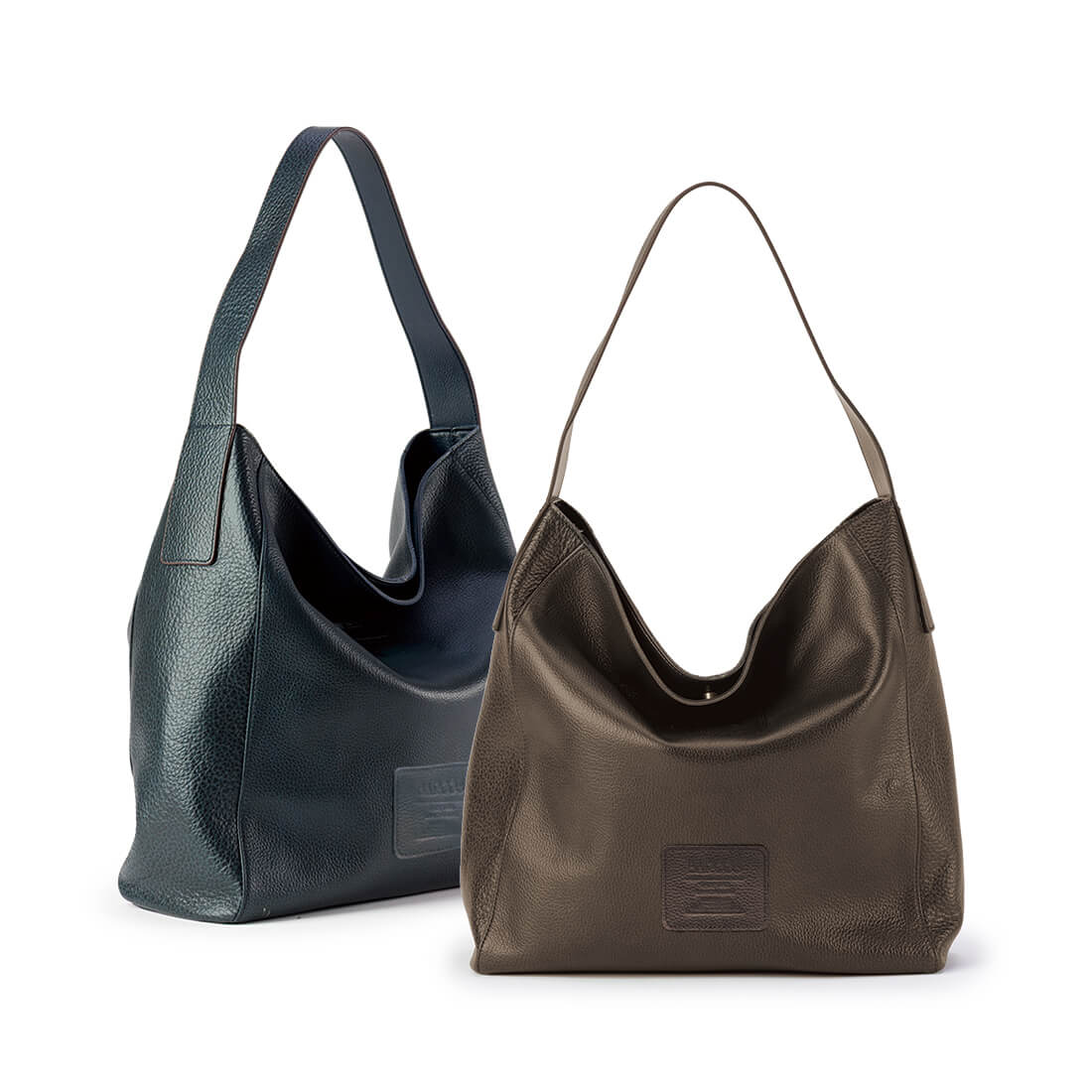 シュリンクレザー1本手トートバッグ