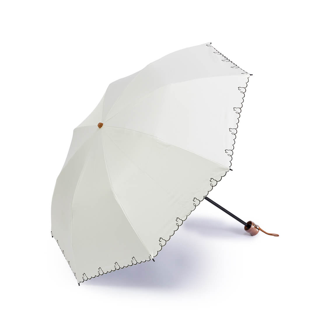 晴雨兼用 猫モチーフデザイン折りたたみ傘