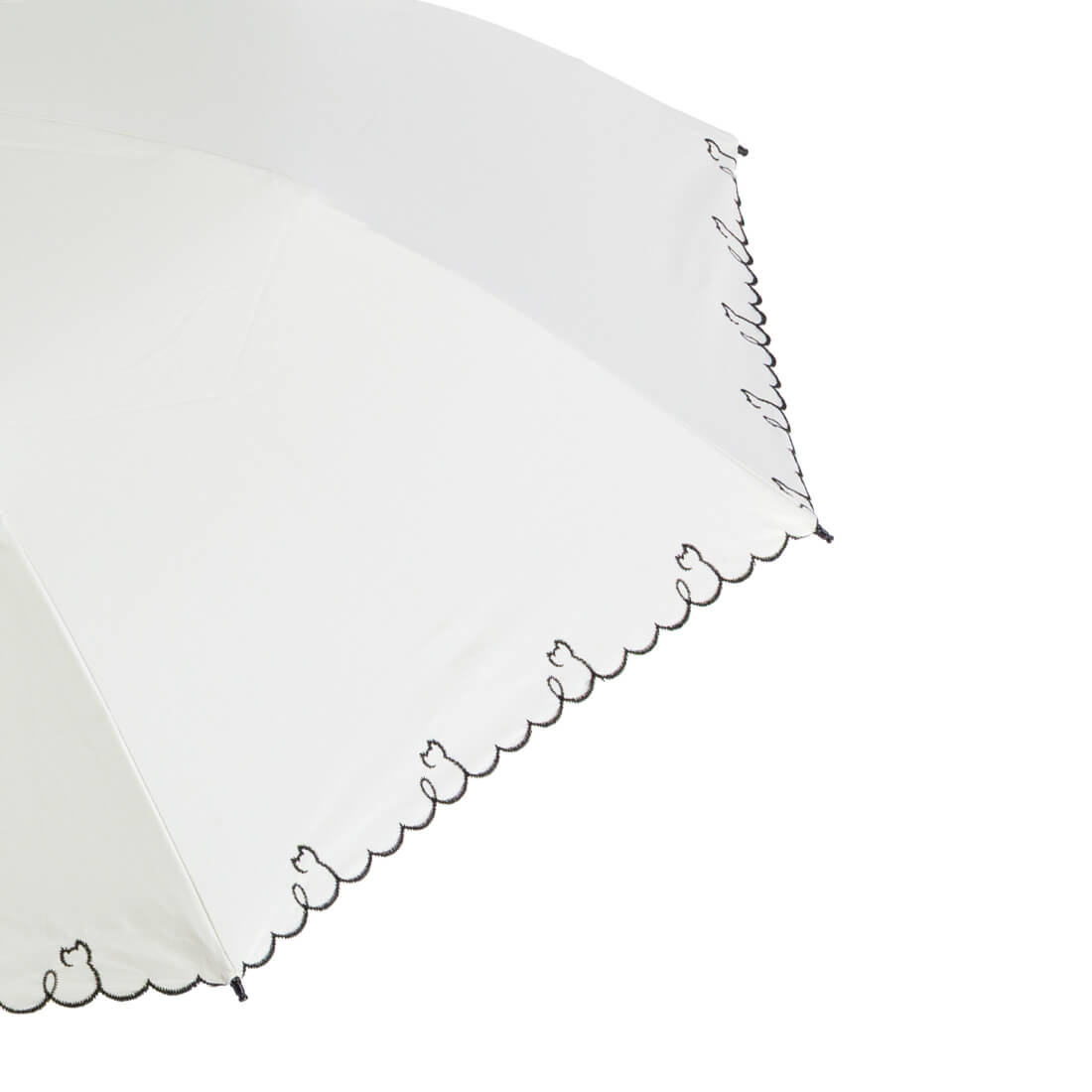 晴雨兼用 猫モチーフデザイン折りたたみ傘