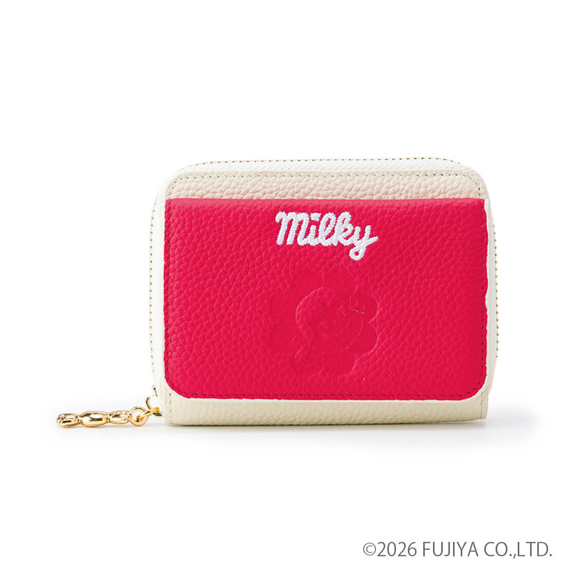 ミルキーコラボ＞刺繍デザイン蛇腹式折財布 | バルコス公式オンライン