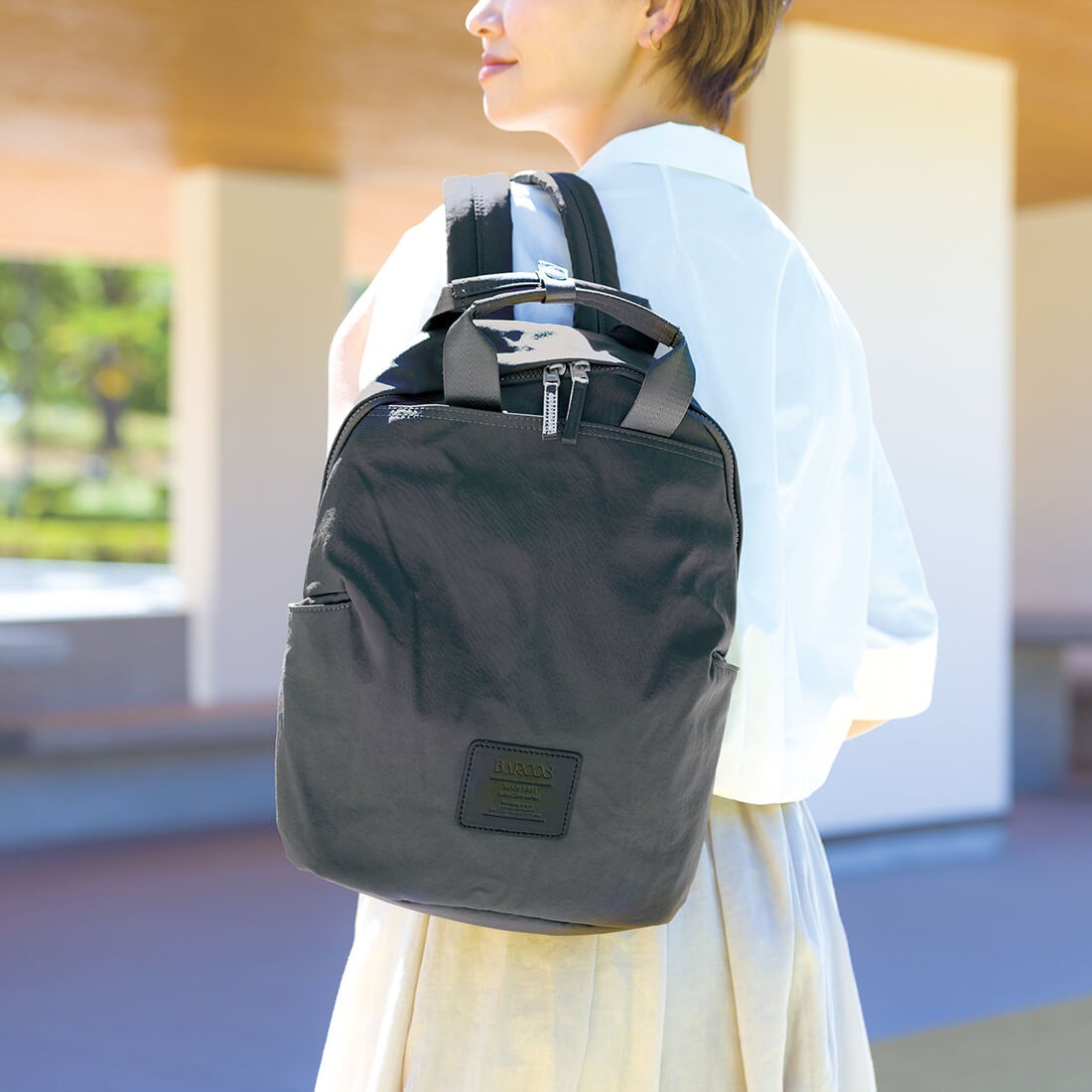ラウンド型軽量リュック
