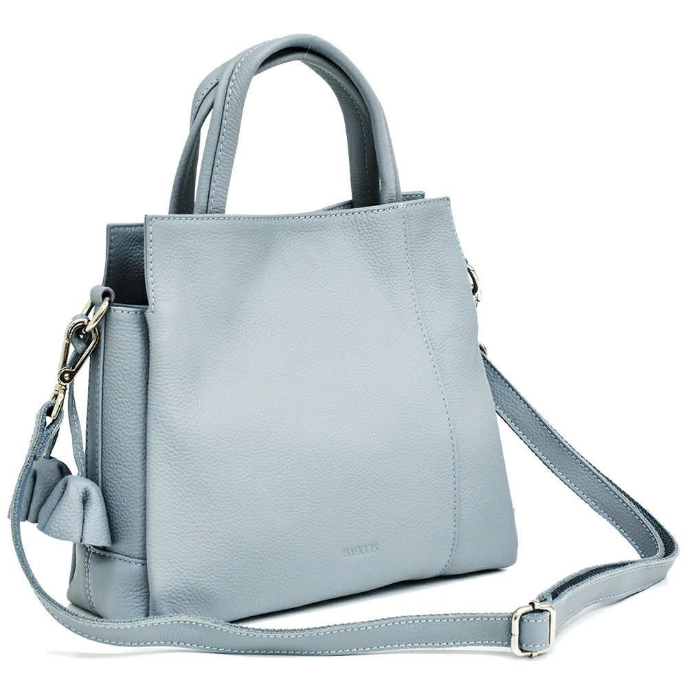 【アウトレット】チャーム付き2wayレザーハンドバッグ＜ルル＞